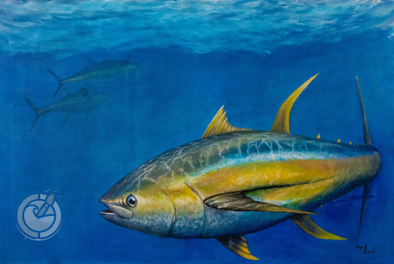 Yellowfin tuna is a highly regarded and sought-after species of fish found in warm and temperate waters around the world's oceans.